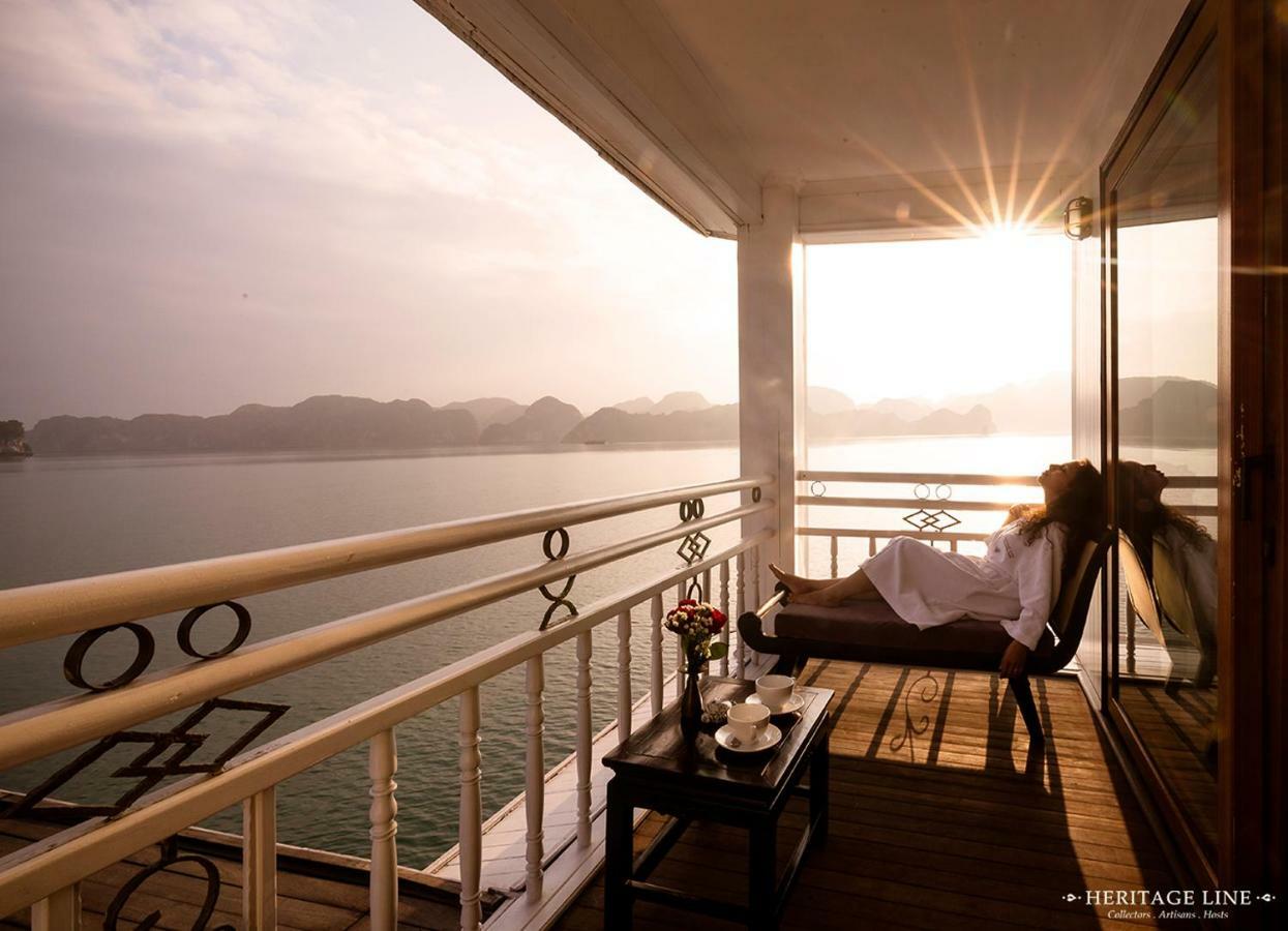 Heritage Line Violet Cruise - Halong Bay & Lan Ha Bay Халонг Экстерьер фото