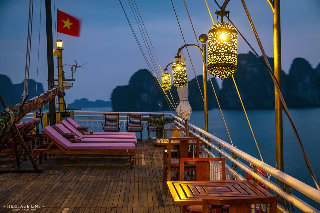 Heritage Line Violet Cruise - Halong Bay & Lan Ha Bay Халонг Экстерьер фото