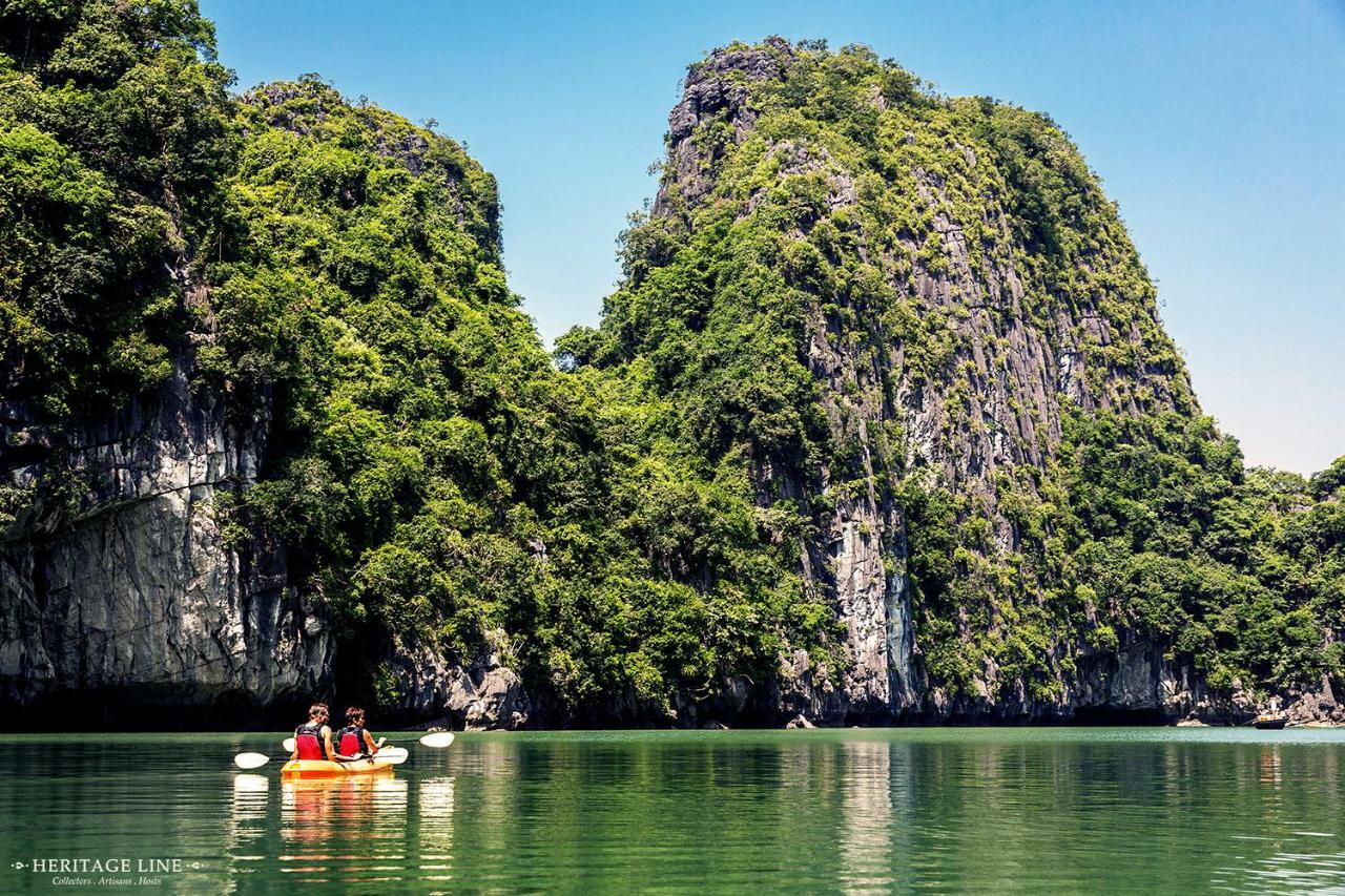 Heritage Line Violet Cruise - Halong Bay & Lan Ha Bay Халонг Экстерьер фото